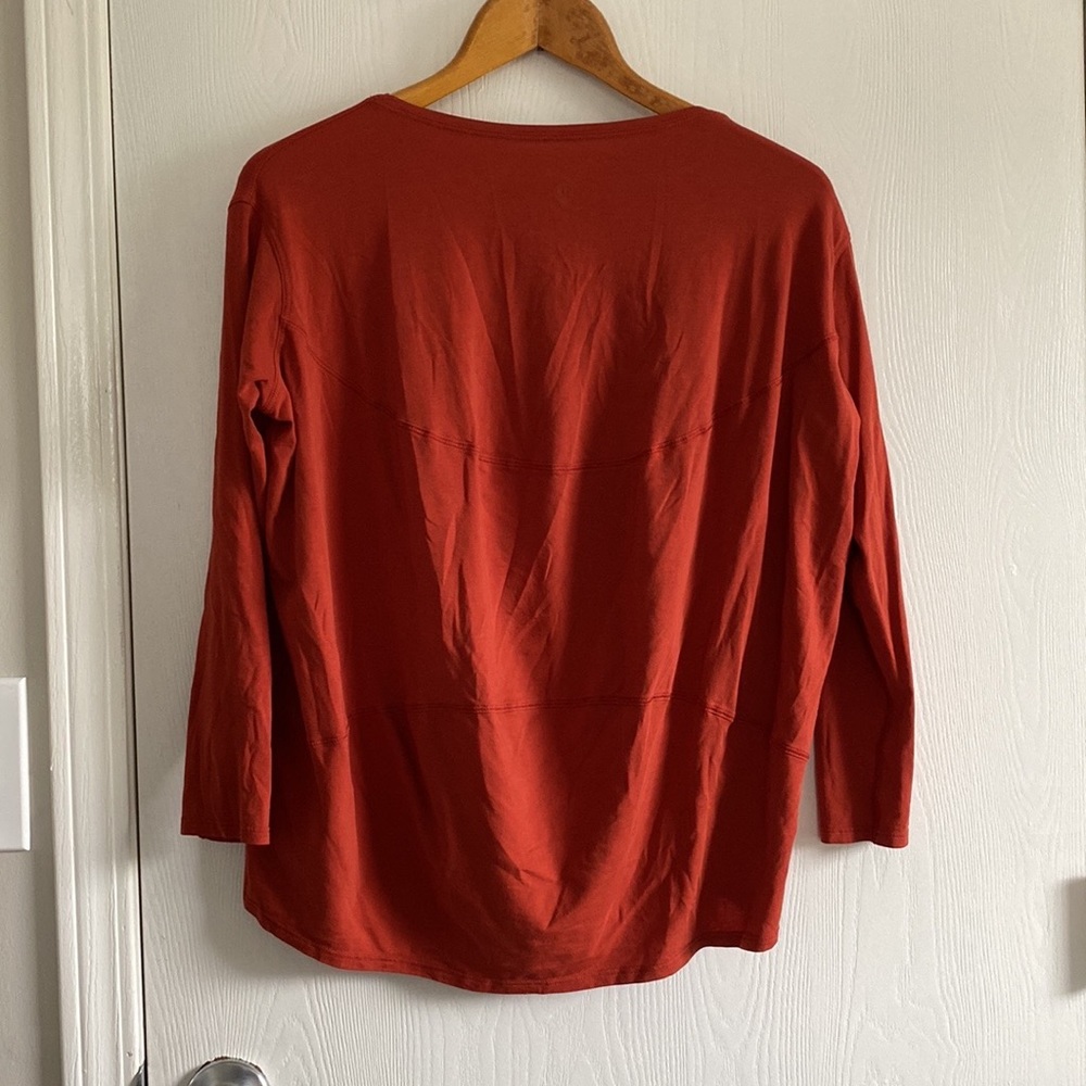 Lululemon Back in Action Long Sleeve Shirt